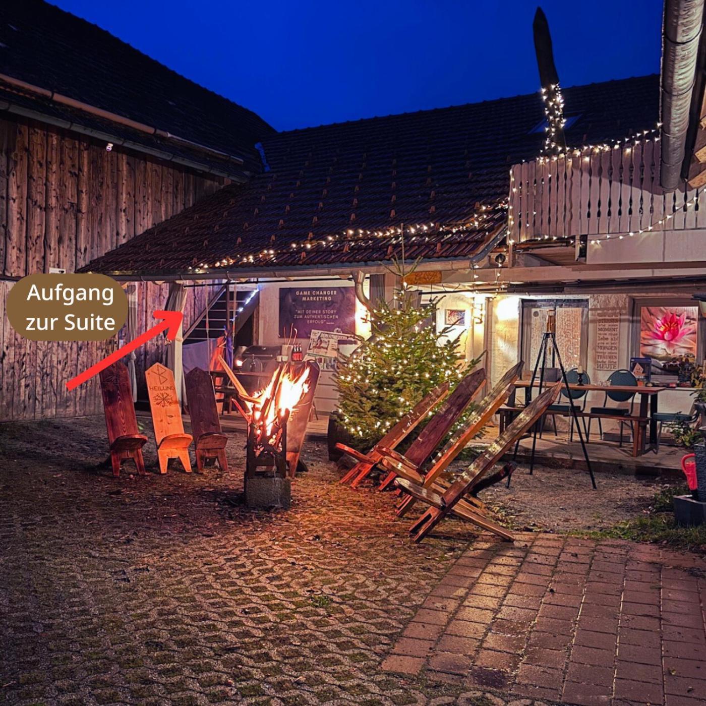 Game Changer Hof Appartment Eging Exterior foto